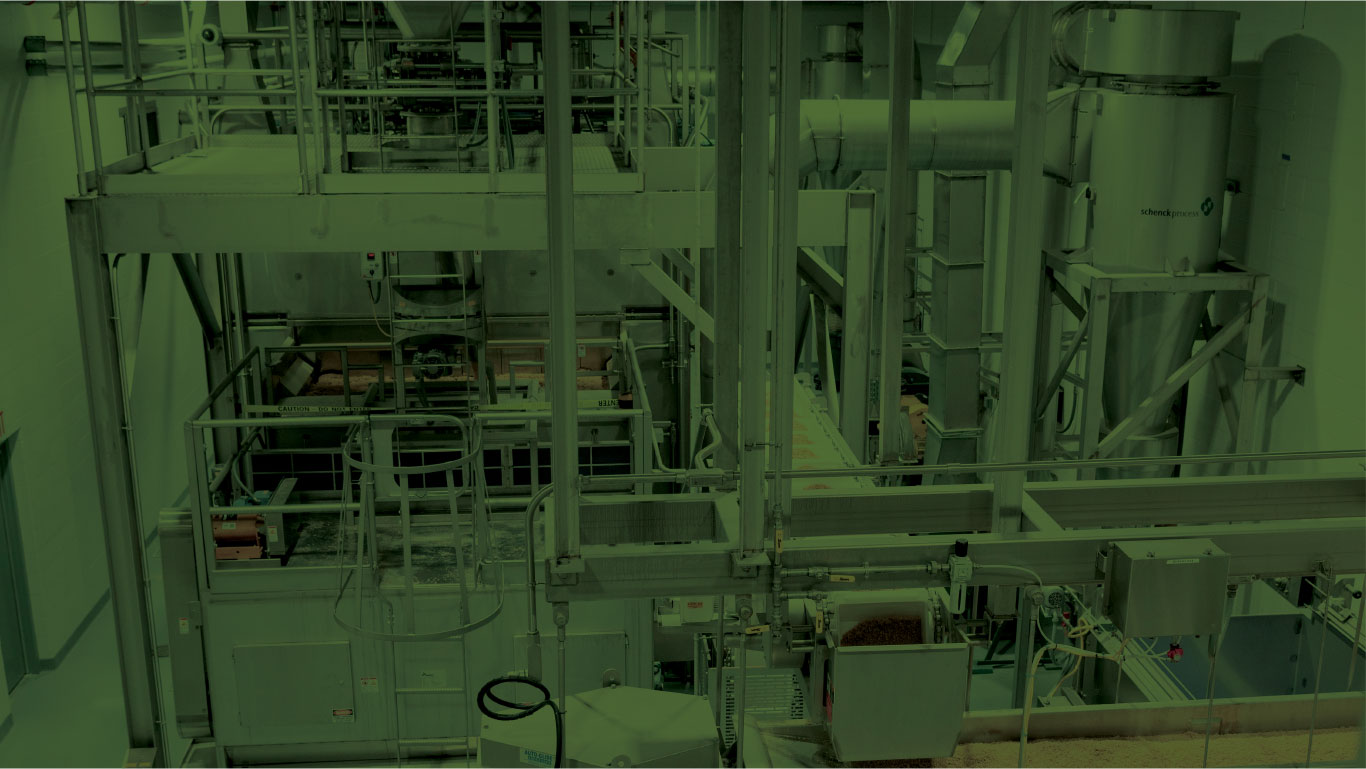 Intricate-looking industrial platform